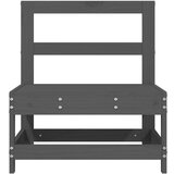  Srednja vrtna sofa siva od masivne borovine | shoptok.hr