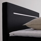 Mömax Postelja Z Vzmetnico Jerry, Črna, 100x200 | Shoptok.si