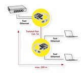 Secomp Value T Adapter, 1xRJ45 M to 2xRJ45 F, UTP ( 6271 ) Cene