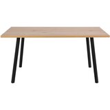 MID.YOU JEDILNA MIZA, črna, barve hrasta | Shoptok.si