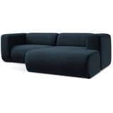 Makamii Modra kotna sedežna garnitura (desni kot/z ležalnikom) Ekahi – | Shoptok.si