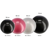  Yb01n 75cm crna lopta za teretanu hms | shoptok.hr