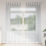 vidaXL Zavese z zavesami 2 pcs Temno siva 140 x 260 cm Poliester | Shoptok.si