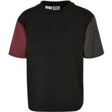 Urban Classics Kids Boys Organic Oversized Colorblock Tee black | shoptok.hr