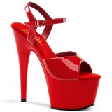 Pleaser USA Pleaser Adore-709 Red/Red 44 u