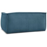 Bobochic Paris Modra sedežna garnitura iz rebrastega žameta 170 cm Giorgia – | Shoptok.si