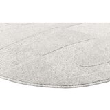 Agnella Svijetlo sivi vunen okrugao tepih ø 160 cm Morphic Botanica – | shoptok.hr
