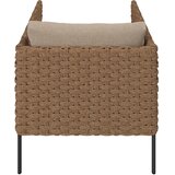 Beldano LOUNGE GARNITURA akacija v celoti masivno jeklo | Shoptok.si