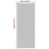  Zavjesa za vrata protiv muha višebojna 90 x 200 cm Bambus - 90 x 200 cm | shoptok.hr