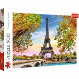 Trefl puzzle 500 delova romantični pariz Cene