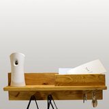 Meda_Furniture Polica za hodnik, Hrast Cene