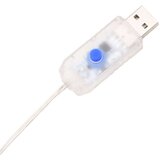 vidaXL Božićna svjetla sige 200 LED hladna bijela 20 m akrilna PVC | shoptok.hr