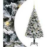  Umjetno božićno drvce Bijelo 150 cm PVC i Čelik i Plastika | shoptok.hr