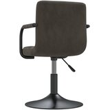 Blagovaonska stolica tamnosiva baršunasta | shoptok.hr