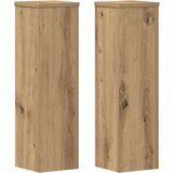  Stalci za biljke 2 kom boja hrasta 17 x 17 x 60 cm drveni | shoptok.hr