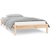  LED okvir kreveta 90 x 190 cm mali od masivnog drva | shoptok.hr