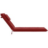  Jastučić za ležaljku GEMERT 100% poliester Vinska crvena - boja crnog vina 190 x 60 x 9 cm Poliester | shoptok.hr