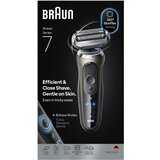 Braun Brijac Serije 7 72-C1200s za mokro i suho brijanje za muškarce, zlato | shoptok.hr