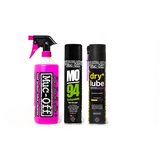  SET ZA ČIŠĆENJE, ZAŠTITU I PODMAZIVANJE MUC-OFF WASH DRY LUBE, PROTECT AND LUBE KIT Cijene