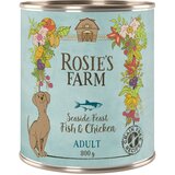 Rosie's Farm Adult 6 x 800 g - Riba in piščanec Cene