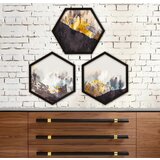 Wallity uramljena slika 6GEN1348584512, 35x35 cm, 3 dela | ePonuda.com