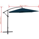  Konzolni vrtni suncobran 3 m plavi | shoptok.hr