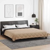  Poletna odeja Črna in taupe 200 x 200 cm Mikrovlakna, (5000288271) | Shoptok.si
