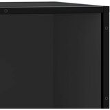  Klupa za cipele crna 80x40x53,5 cm od drveta i metala | shoptok.hr