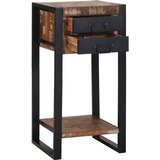  Konačna Stolić Šareni 40 x 40 x 80 cm Čvrsto drvo iz reciklaže | shoptok.hr