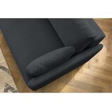 Bobochic Paris Tamno siva sklopiva sofa od samta 211 cm Marcel – | shoptok.hr