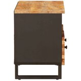 TV ormar s pohranom Smeđa 70 x 33 5 x 46 cm Čvrsto drvo manga | shoptok.hr