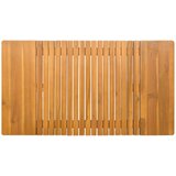  Prostirka za kupanje Smeđa 100 x 55 cm Čvrsto drvo akacije | shoptok.hr