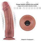 Lovetoy 2025 Vibracijski Penis Lovetoy Dual Density Power 26,8 Cm | Shoptok.si