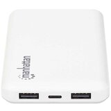 Manhattan prenosna baterija powerbank 10.000 mah manhattan, 2xUSB-A (2,1A in 1A), 1xUSB-C in 1xMicro-USB (2A) 406277 | Shoptok.si