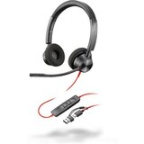 Poly stereo slušalke Blackwire 3320 USB-C s potrdilom Microsoft Teams + adapter USB-C/A, 8X220AA Cene
