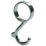 Garderobna kljuka (Do x Š x V: 65 x 30 x 8 mm, 1 kos)