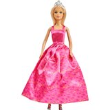 BONNIE PINK Lutka princeza s odjećom i tijarom, 29 cm | shoptok.hr