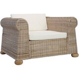 The Living Store Fotelj z blazinami naravni ratan - Fotelj, (21420333) | Shoptok.si
