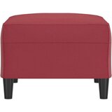 vidaXL Tabure crvena boja vina 70 x 55 x 41 cm od umjetne kože | shoptok.hr