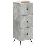  Ormar s ladicama Betonska siva 33 x 34,5 x 90 cm Slike