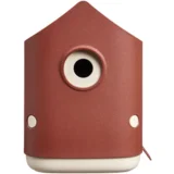 ptičja hišica 18cm - toskansko rdeča