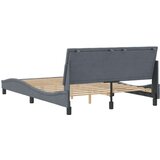 vidaXL okvir za krevet s uzglavljem tamnosivi 120x200 cm baršunasti | shoptok.hr