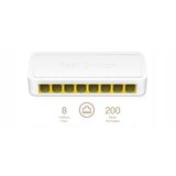Cudy Switch FS108D, 10/100 MBPS, 8-port, bijeli | shoptok.hr