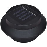 vidaXL Vrtne solarne svjetiljke za ogradu 12 kom LED crne | shoptok.hr