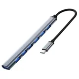 USB HUB USB+TIP C Hub 4xUSB 3.0+TIP C+SD/micro sd+ Audio