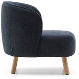 Kave Home Prašno moder fotelj iz šenilje Ulit – | Shoptok.si