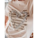 DStreet T-shirt damskie w serca MARISS brzoskwiniowy | shoptok.hr