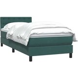Box Spring postelja z vzmetnico Temno zelena 90x210 cm Velvet, (21792386) | Shoptok.si