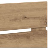  Vzglavje z vzglavjem Umetni hrast 180 cm Konstruiran les, (5000120956) | Shoptok.si