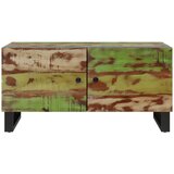  Stolić za kavu 80x50x40 cm od obnovljenog i konstruiranog drva | shoptok.hr